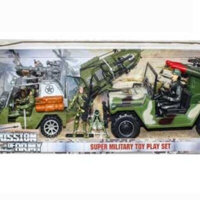 Igračka Set vojnih vozila 861156
