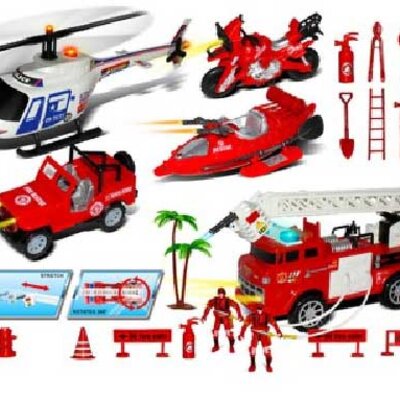 Igračka Set vatrogasnih vozila 861162