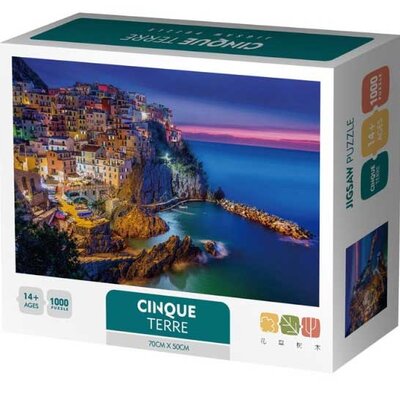 Puzzle Ostvro Cinque Terre 1000 kom.