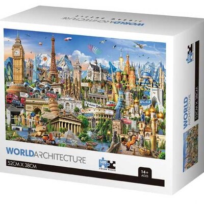 Puzzle Svetska arhitektura 500 kom.