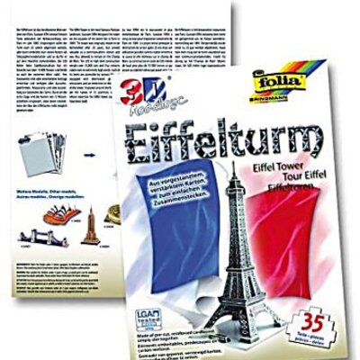 Folia maketa Ajfelov toranj 34002