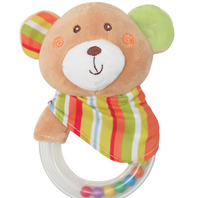 Lorelli plišana igracka sa zvečkom medved