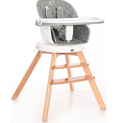 Lorelli stolica za hranjenje beba Napoli Grey Candy