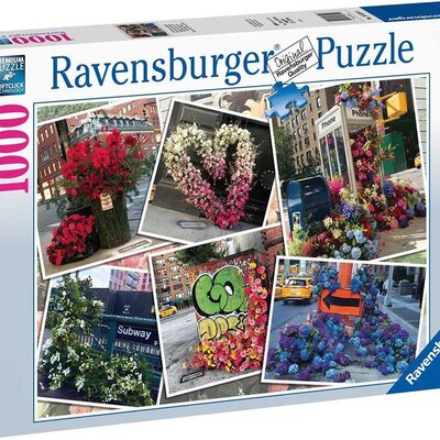 Puzzle slagalica 1000 delova Bljesak cveća u Njujorku Ravensburger 16819
