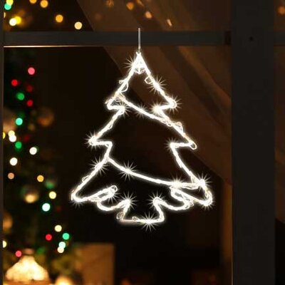 Svetleća jelka za prozor LED KID502B/WW