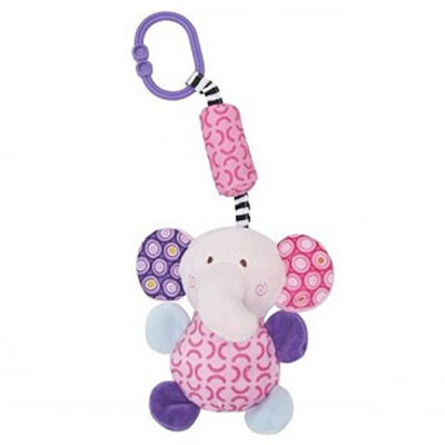 Lorelli plisana igracka campanula - slonče roze