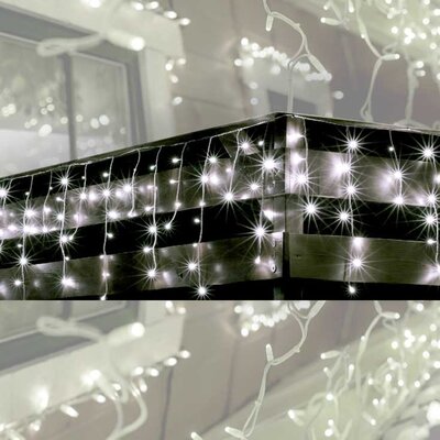 Novogodišnje lampice Ledenice 300 LED KKF308/WH