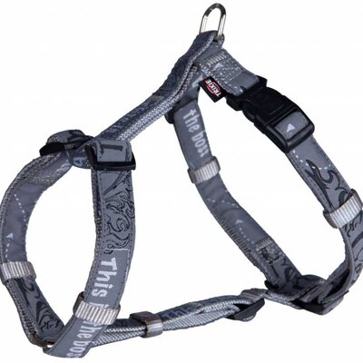 This is the Boss Am za pse H - oblik veličina L-XL Trixie Modern Art grey 15755