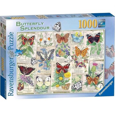 Puzzle slagalica 1000 delova Raskošni leptiri Ravensburger 15261