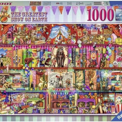 Puzzle slagalica 1000 delova Najveći cirkus na svetu Ravensburger 15254