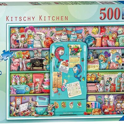 Puzzle slagalica 500 delova Kičasta kuhinja Ravensburger 16575