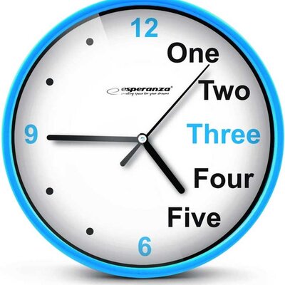 Zidni sat Esperanza Prague EHC014B