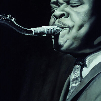 Slika Old posters  - Jazz player PEB 1001