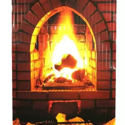 Zidna Poster Grejalica Kamin 500W 105x60 cm