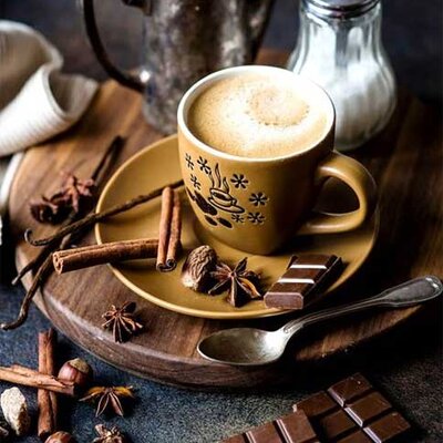 Zidna Poster Grejalica Kapućino 500W 105x60 cm