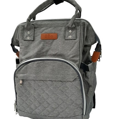 Torba za mame BQ047 BBO Sport Mama Bag - siva