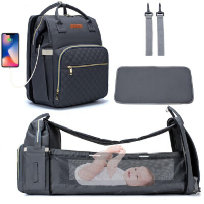 Torba za mame BBO Sport Mama Bag BT023 siva