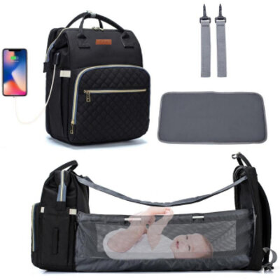 Torba za mame BBO Sport Mama Bag BT023 crna