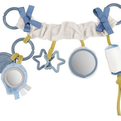 Canpol babies igračka za kolica Niz Pastel friends Grey 68/072