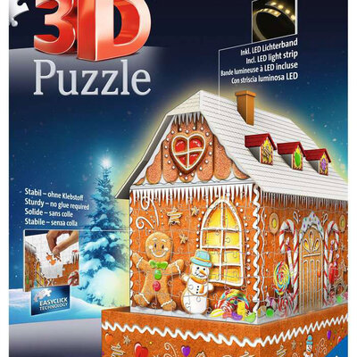 Ravensburger 3D Puzzle Slagalica - Medena kućica 11237