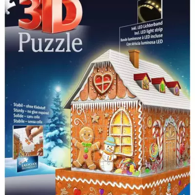 Ravensburger 3D Puzzle Slagalica - Medena kućica 11237