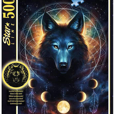 Ravensburger Puzzle Slagalica 500 - Star line - Vuk 12000442