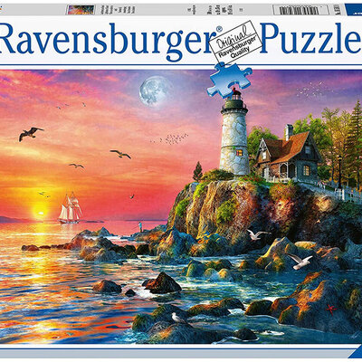 Ravensburger Puzzle Slagalica 500 - Svetionik u sutonu 16581