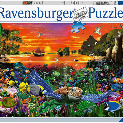 Ravensburger Puzzle Slagalica 500 - Kornjača na koralnom grebenu 16590