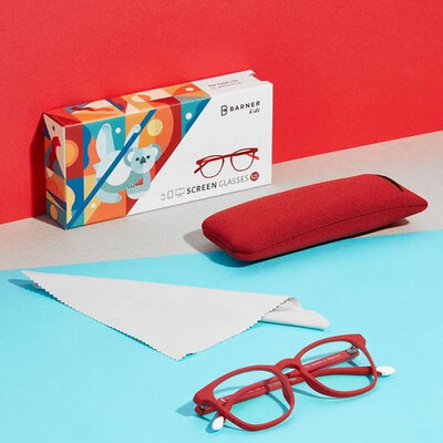 Dečije naočare koje štite od plavog svetla Barner Dalston Ruby Red