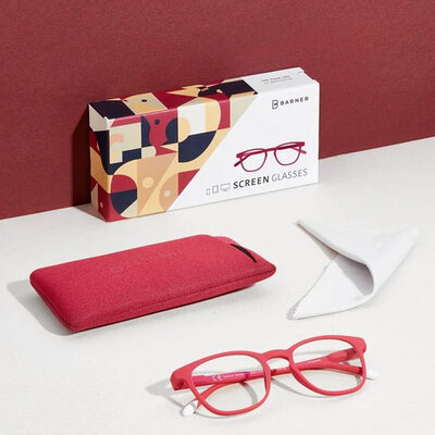 Naočare za računar Barner Dalston Burgundy red