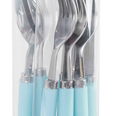 Texell escajg set Colorful 12/1 TIE-SC308 svetlo plava