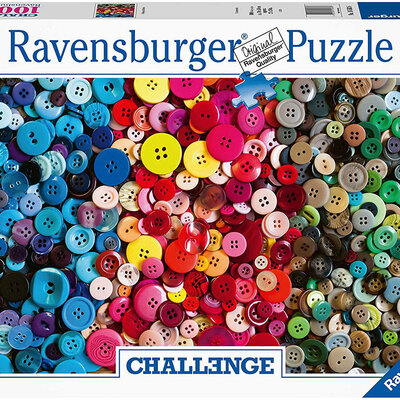 Ravensburger Puzzle Slagalica 1000 delova - Izazov sa dugmićima 16563