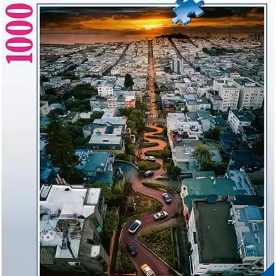 Ravensburger Puzzle Slagalica 1000 delova - Ulica Lombard, San Francisko 16732