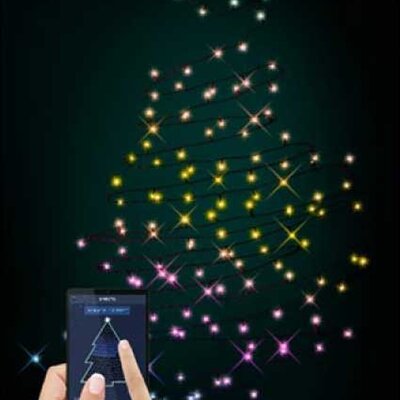 Lumineo Smart Multikolor lampice 200 LED 19.9m