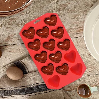 Silikonski kalup za led ili kolače u obliku srca Maestro MR1587