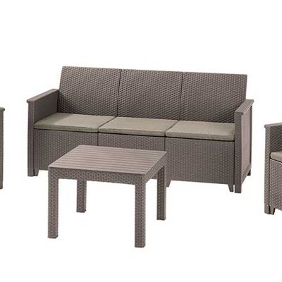 Baštenska garnitura Elodie 3 seater Cappuccino 246154