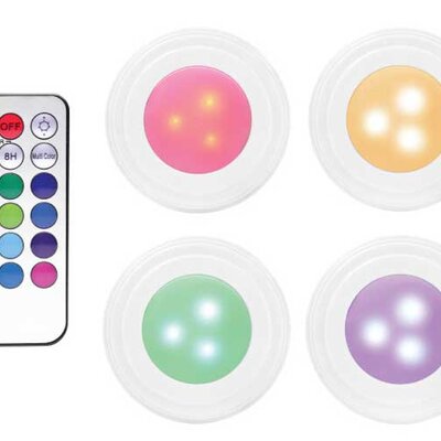 Set RGB LED baterijskih lampi PL9188