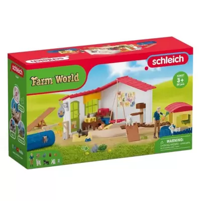 Schleich figure Domaće životinje - Pet hotel - Hotel za ljubimce 42607