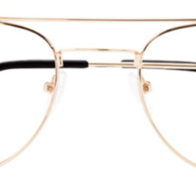 Prontoleggo naočare za čitanje sa dioptrijom Aviator, zlatne +2.5