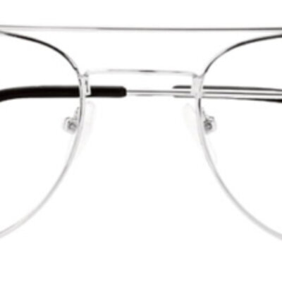 Prontoleggo naočare za čitanje sa dioptrijom Aviator, srebrne +1.5