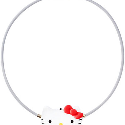 Nosivi prečistač vazduha u obliku ogrlice AirVida C1 Hello Kitty red