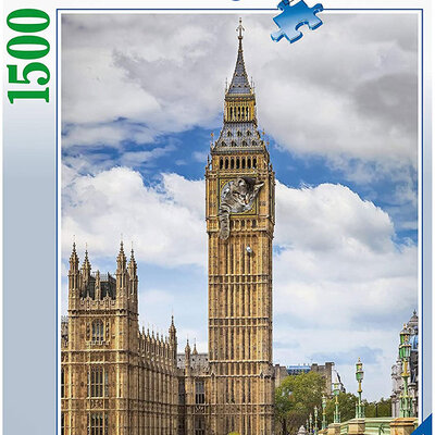 Ravensburger Slagalica 1500 delova - Mačak i Big Ben 16009