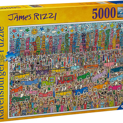 Ravensburger Puzzle 5000 delova - Džejms Rizi - Nothing is as Pretty as a Rizzi City 17427