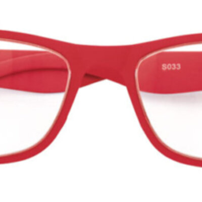 Prontoleggo Naočare za čitanje sa dioptrijom Rubber, crvene +1.0