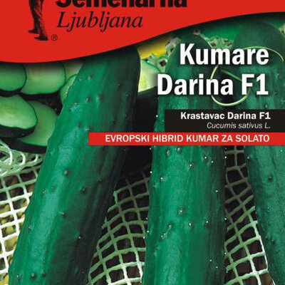 Seme za Krastavac darina - Cucumis sativus L. 5 kesica 630