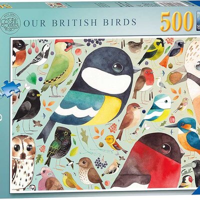 Puzzle slagalica 500 delova Ptice Britanije Ravensburger 14697