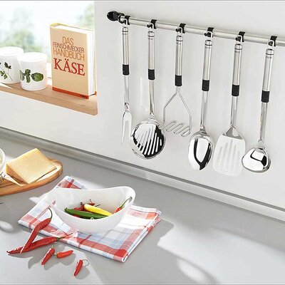 Kuhinjski Nosač Sa 9 Kuka - Čiviluk Za Kuhinjski Pribor Leifheit Pro Line