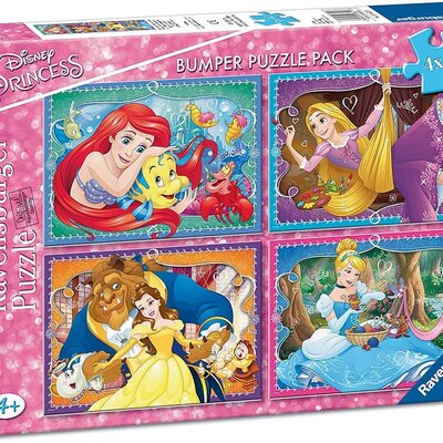 Slagalice 4x42 dela Disney Princess Ravensburger 06857