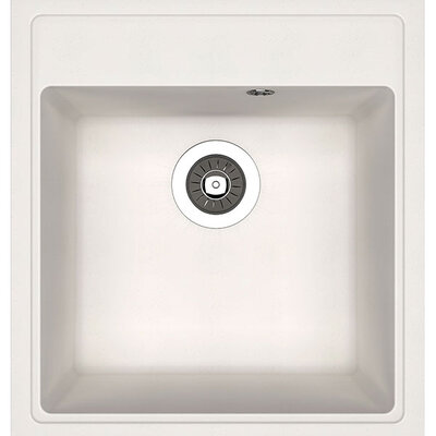 Dr.Gans Nika 470 pravougaona granitna sudopera u beloj boji