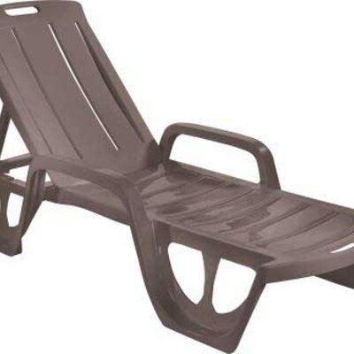 Ležaljka sa podesivim naslonom Florida kapućino